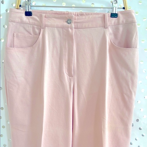 St. John Blush Straight Leg Pants - Picture 2 of 15